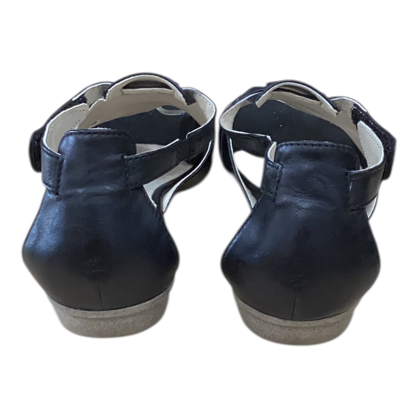 Sandals Flats By Josef Seibel In Black, Size:9