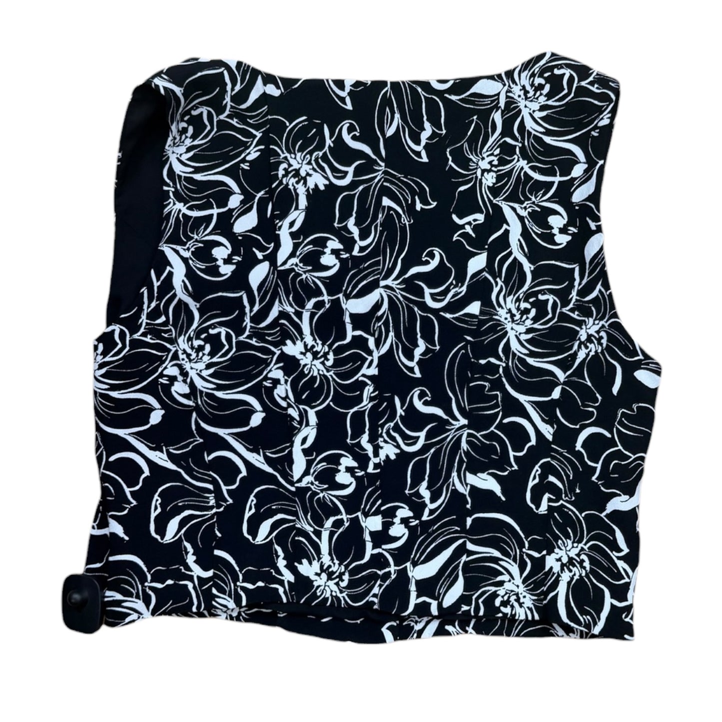 Top Sleeveless By White House Black Market In Black & White, Size:Xl