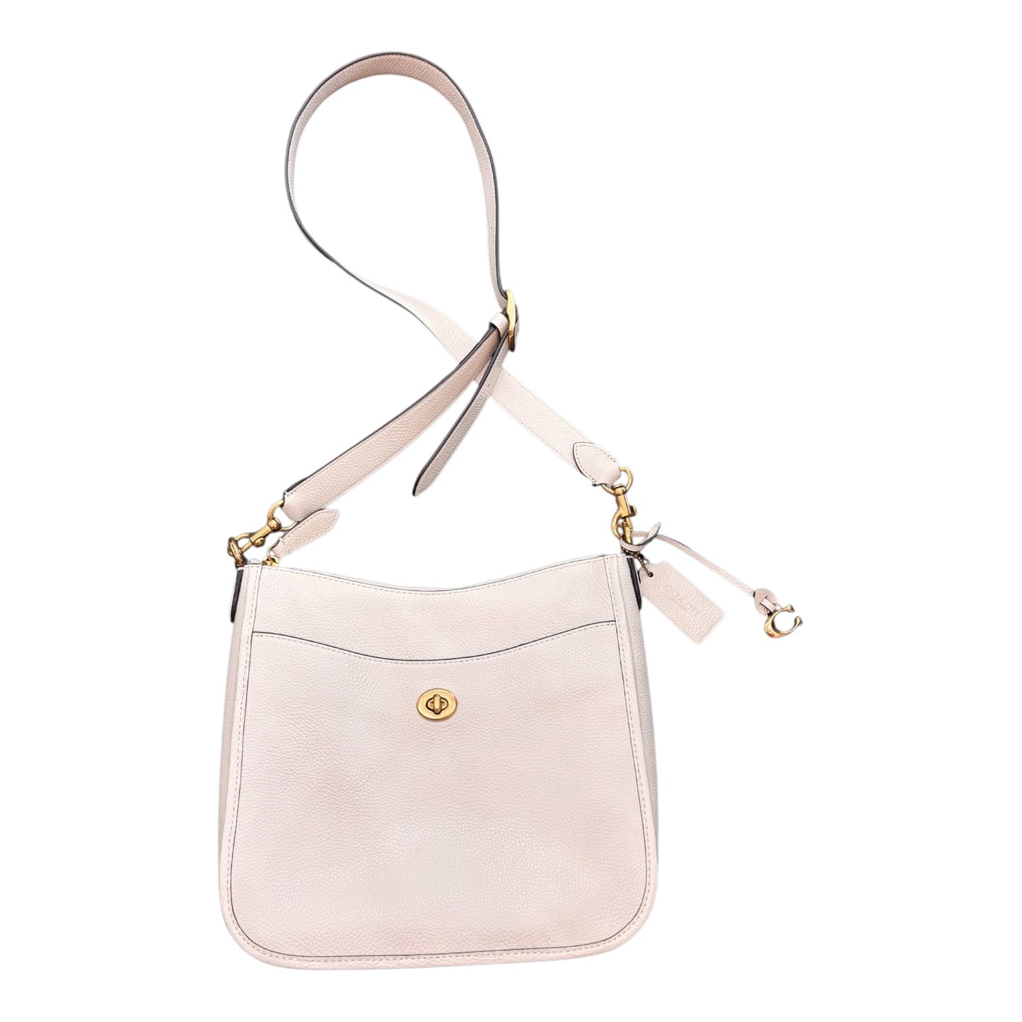 Crossbody Designer By Coach In Cream, Size:Medium