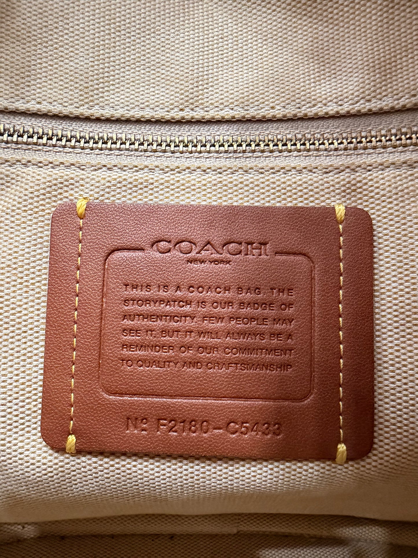 Handbag Designer By Coach In Black, Size:Medium