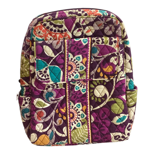 Backpack By Vera Bradley In Purple, Size:Medium