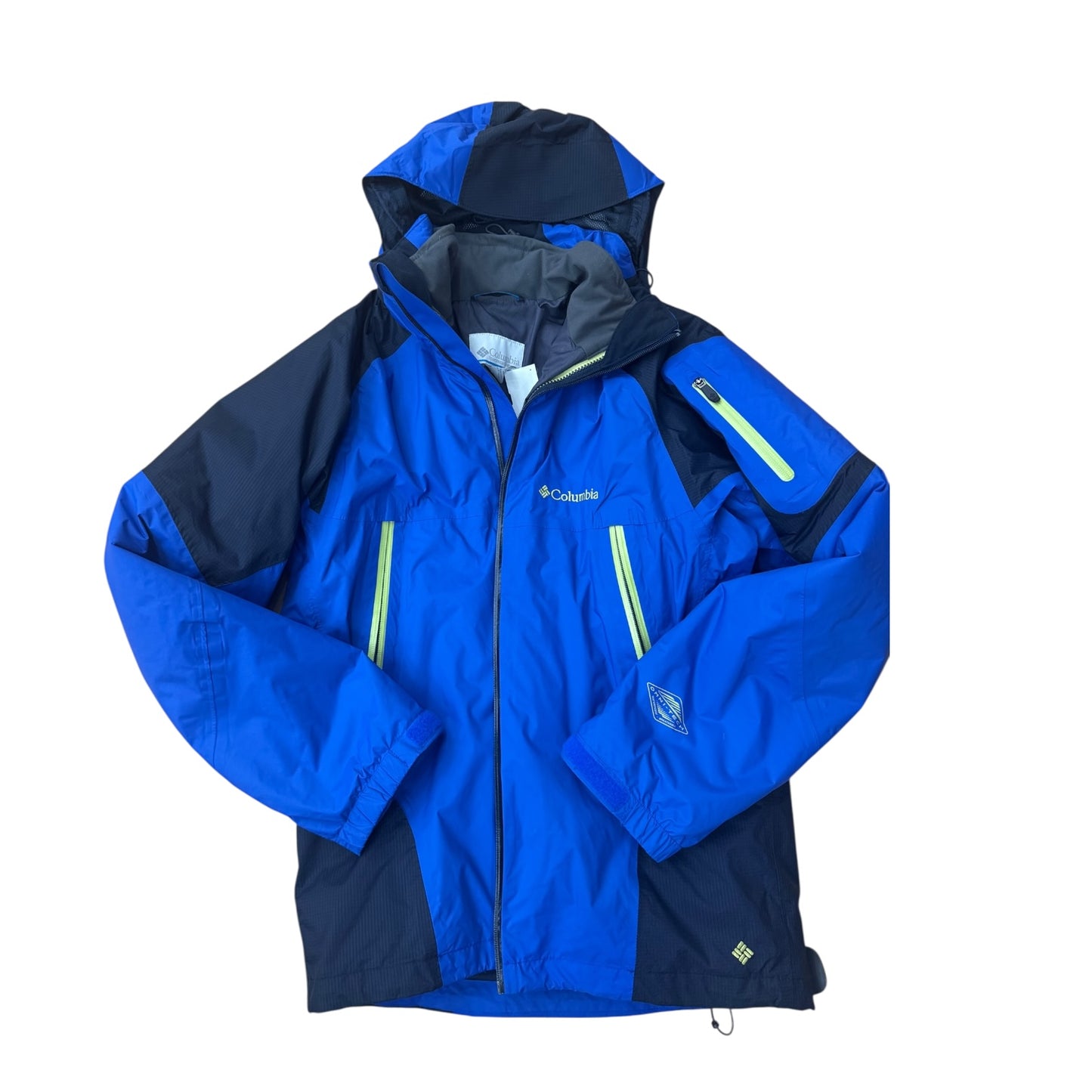 Coat Other By Columbia In Blue & Green, Size:S