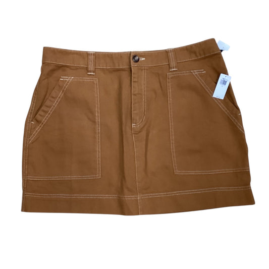 Skirt Mini & Short By Old Navy In Brown, Size:14