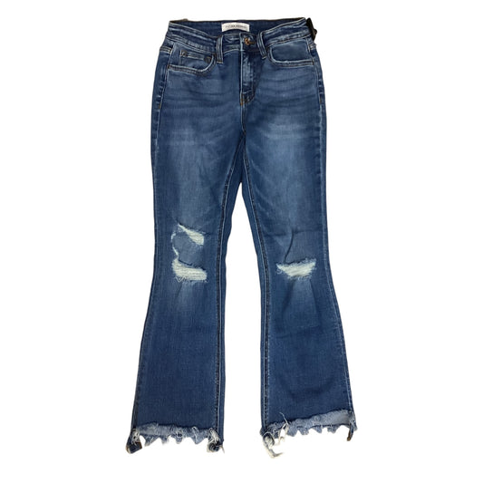 Jeans Boot Cut By Flying Monkey In Blue, Size:2