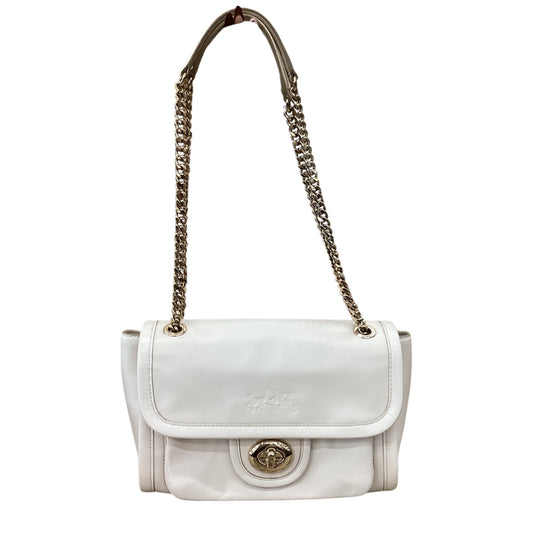 Handbag Designer By Coach In Cream, Size:Medium