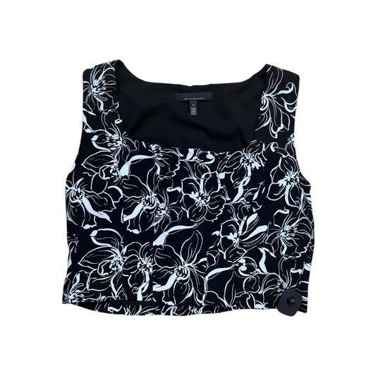 Top Sleeveless By White House Black Market In Black & White, Size:Xl