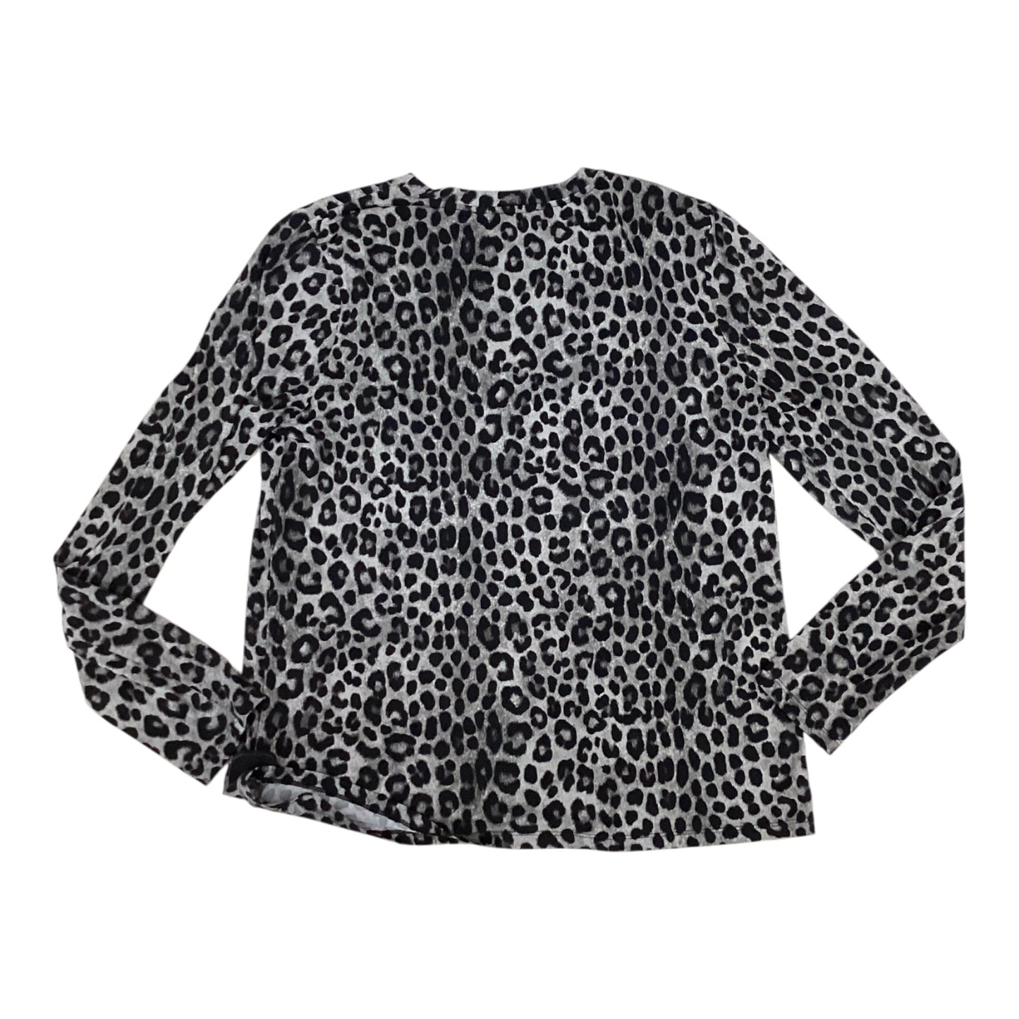 Top Ls Designer By Michael Kors In Animal Print, Size:L