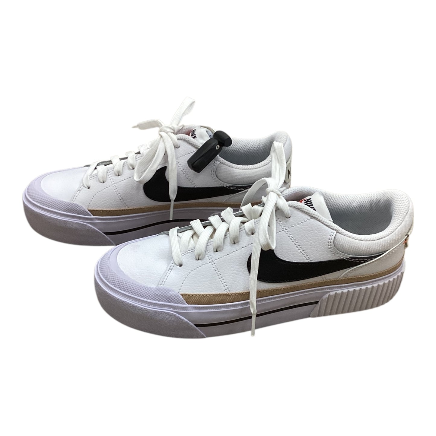 Shoes Athletic By Nike In White, Size:8