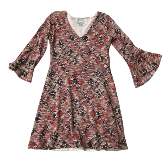 Dress Casual Midi By Maeve In Multi, Size:S