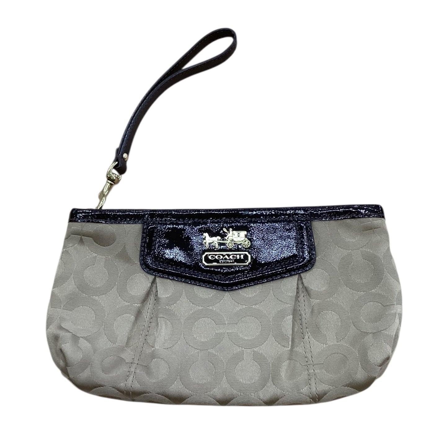 Wristlet Designer By Coach In Tan, Size:Medium