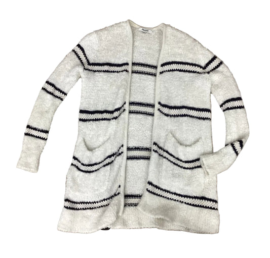 Cardigan By Madewell In Black & Cream, Size:Xxs