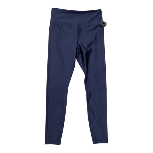 Athletic Leggings By Athleta In Navy, Size:M