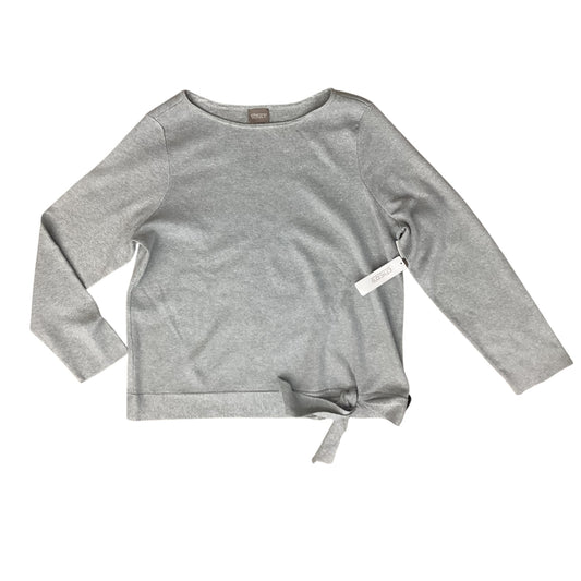 Top Ls By Chicos In Grey & Silver, Size:Xl