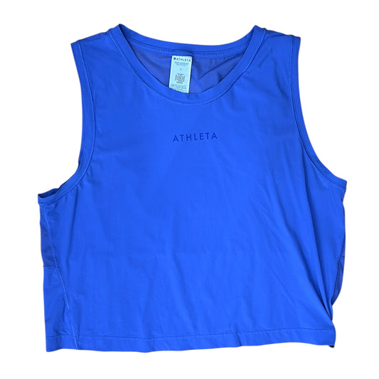 Top Sleeveless By Athleta In Purple, Size:M