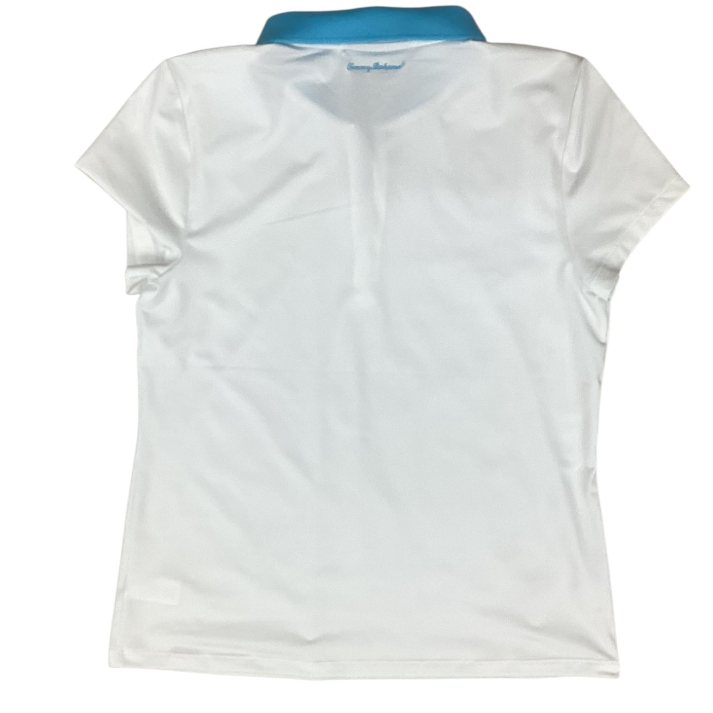 Athletic Top Ss By Tommy Bahama In Blue & White, Size:L