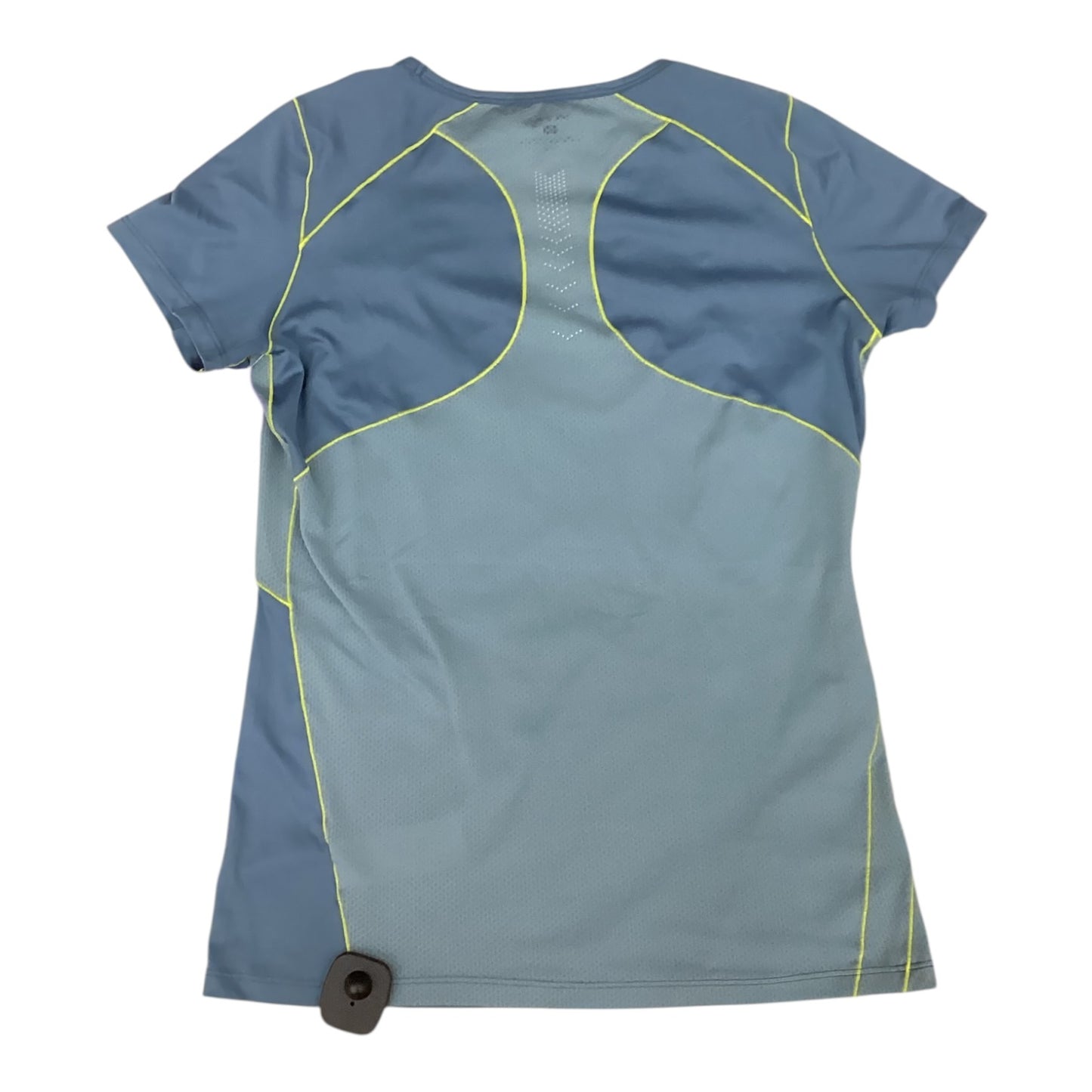 Athletic Top Ss By Patagonia In Blue & Green, Size:M