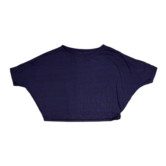 Athletic Top Ss By Lululemon In Purple, Size:Xl