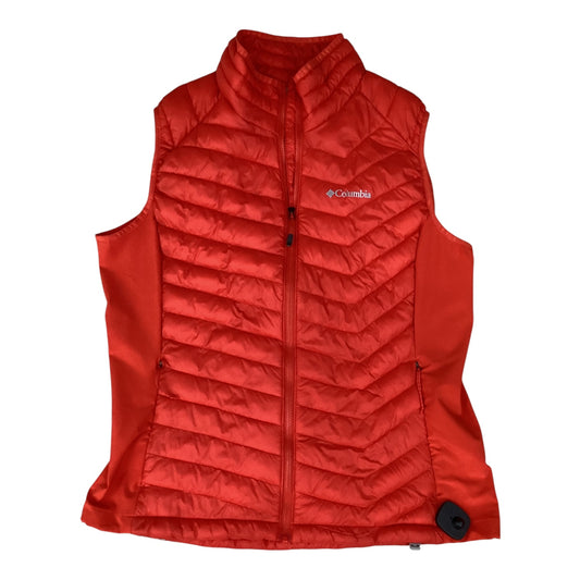 Vest Puffer & Quilted By Columbia In Orange, Size:Xl