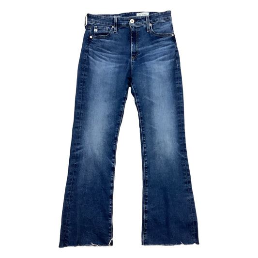 Jeans Boot Cut By Ag Jeans In Blue Denim, Size:6