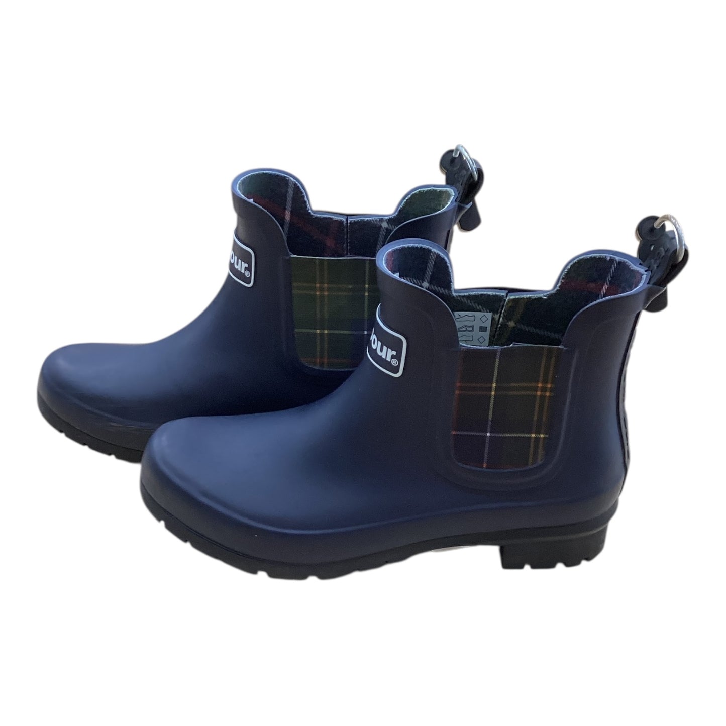 Boots Rain By Barbour In Navy, Size:5