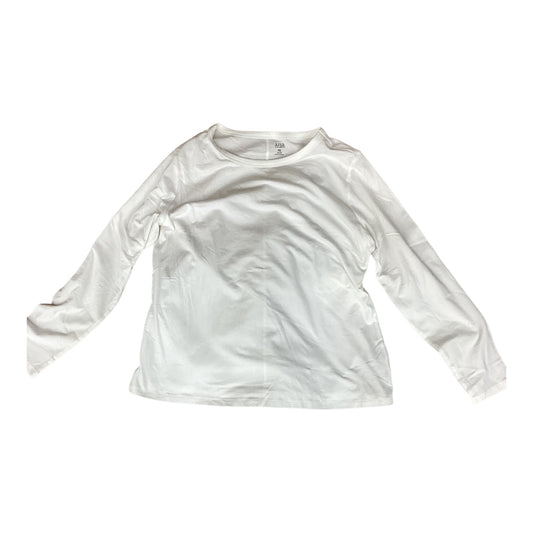 Top Ls By Ana In White, Size:Xlp