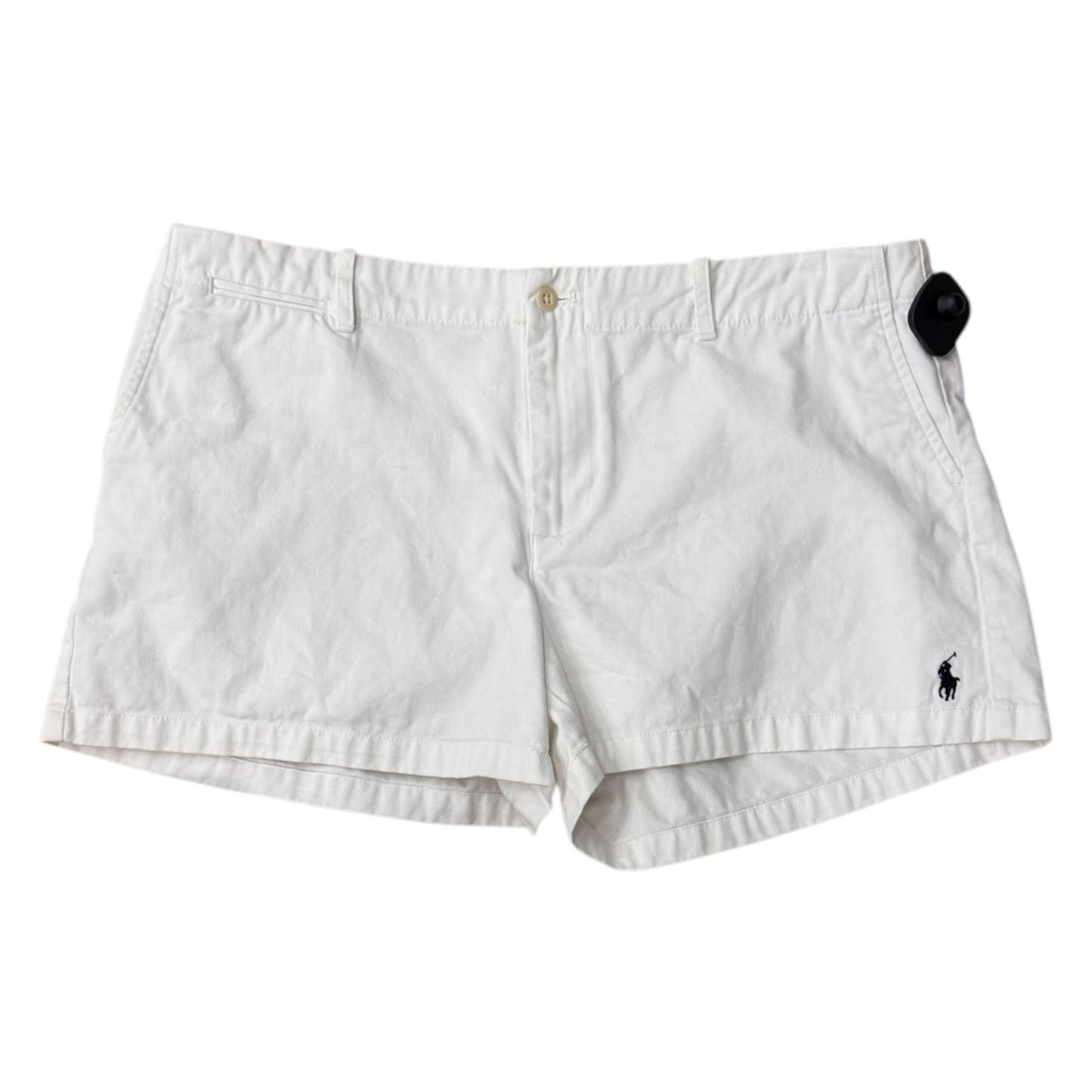 Shorts By Ralph Lauren Blue Label In White, Size:14