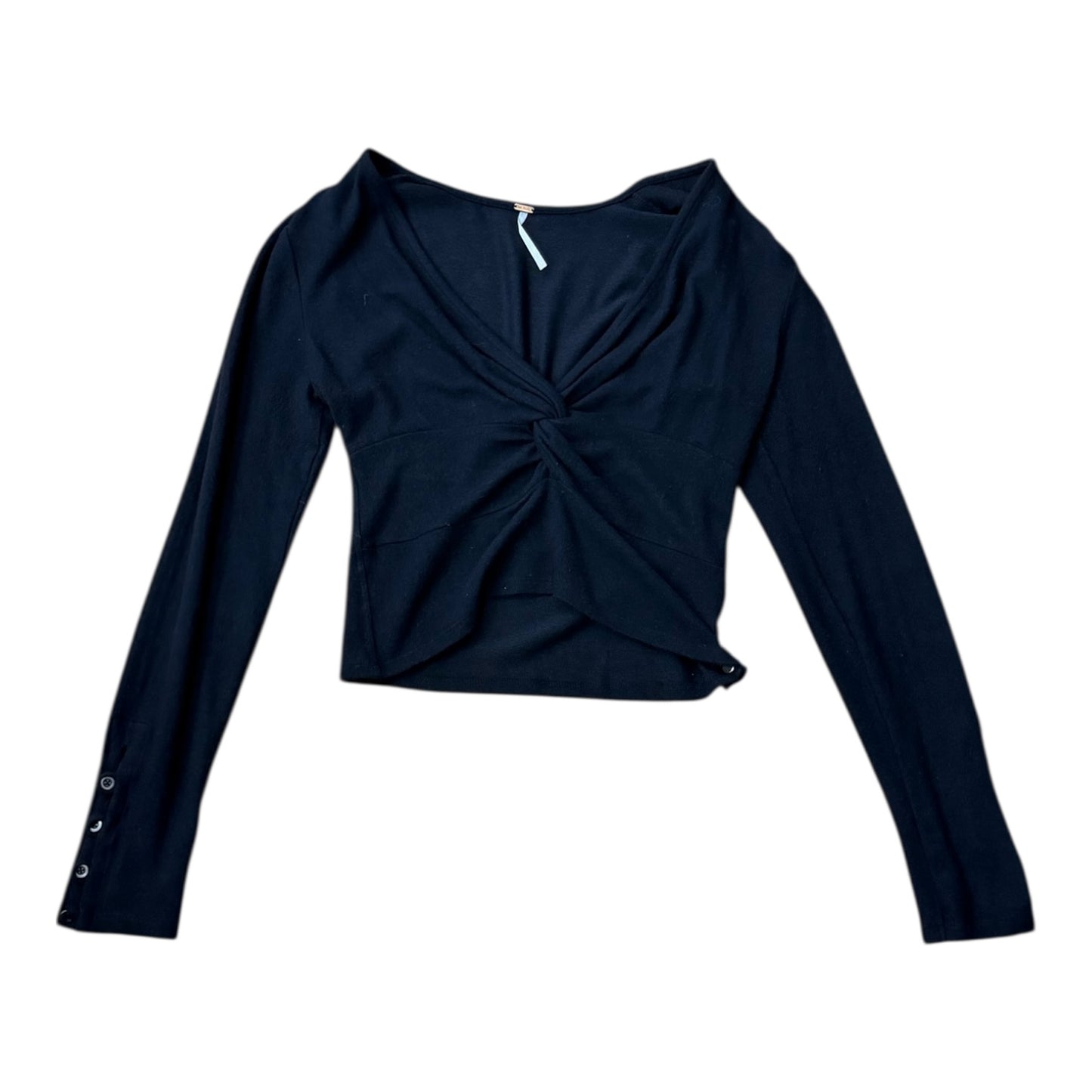 Top Ls By Free People In Black, Size:S