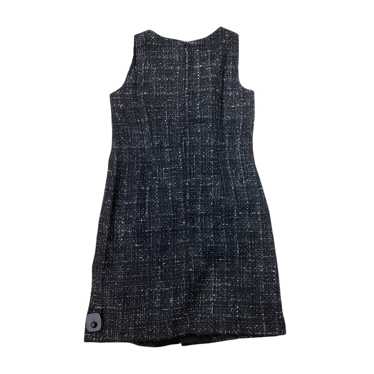 Dress Party Short By Talbots In Black & Silver, Size:6
