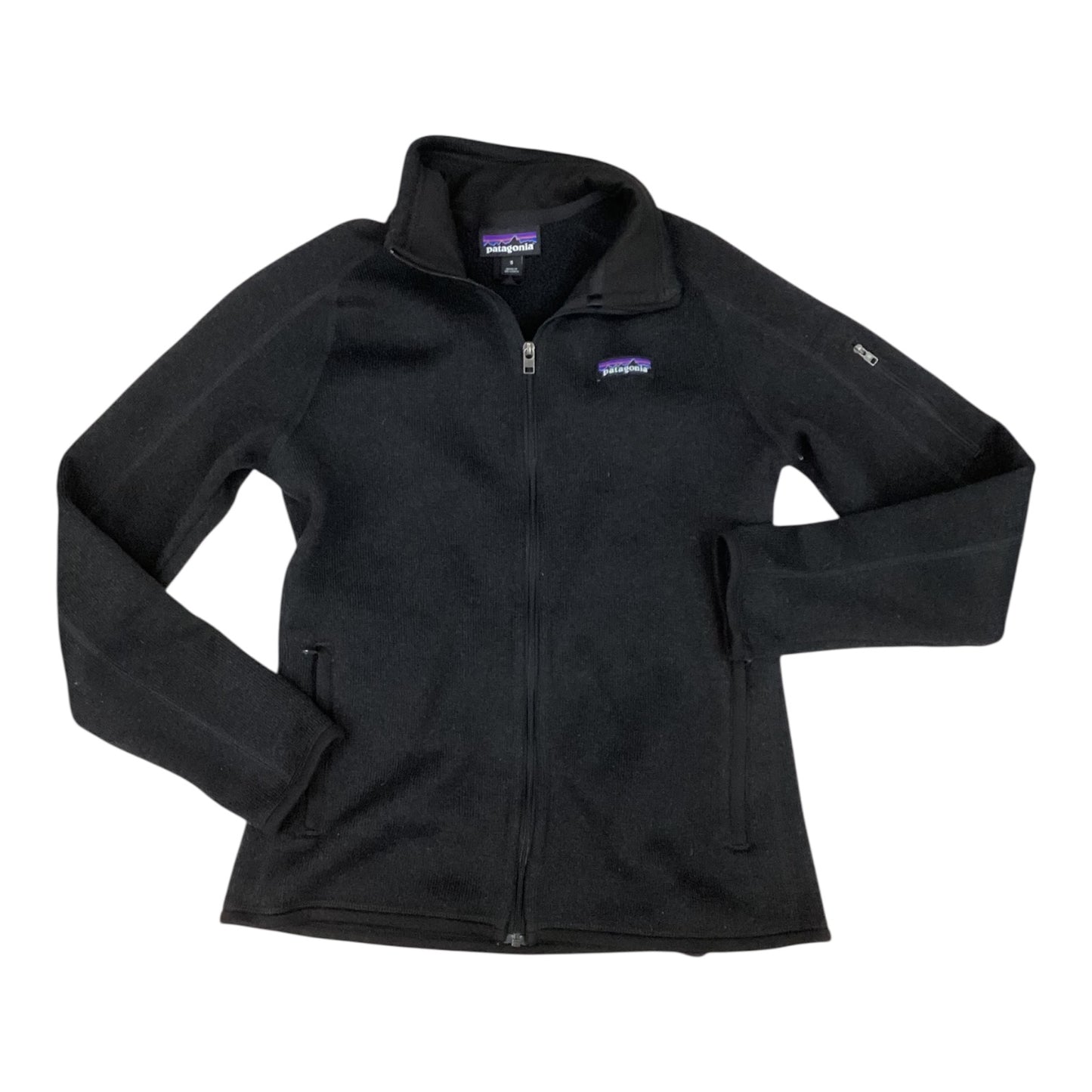 Jacket Fleece By Patagonia In Black, Size:S