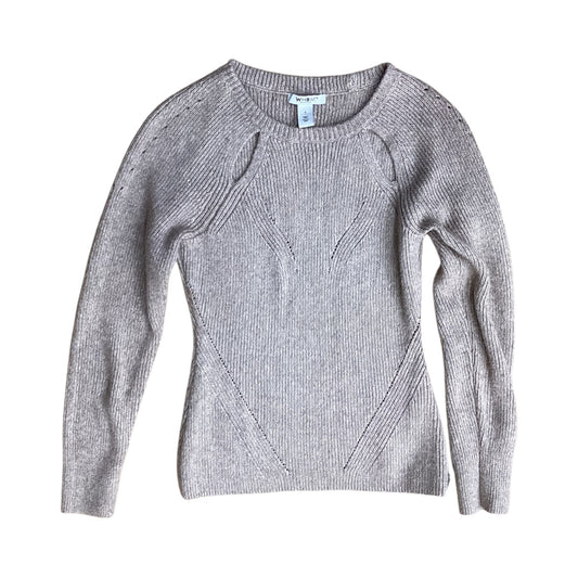 Sweater By White House Black Market In Tan, Size:S