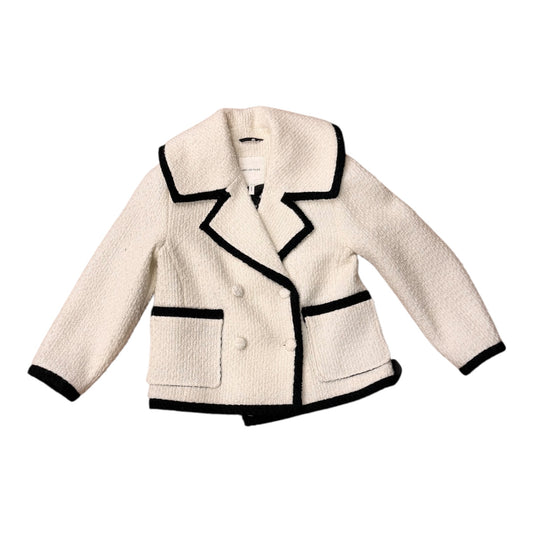 Blazer By Avec Les Filles In Black & Cream, Size:Xs