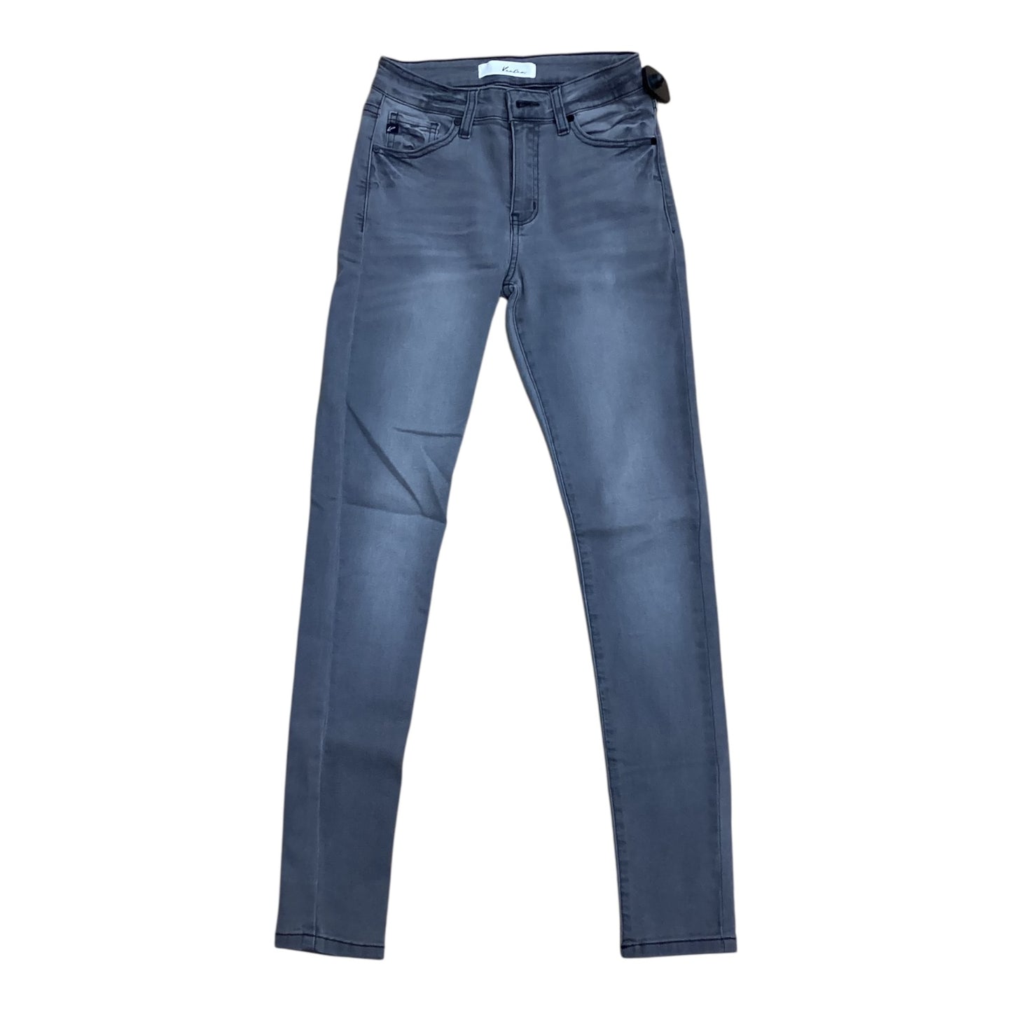 Jeans Skinny By Kancan In Grey Denim, Size:4