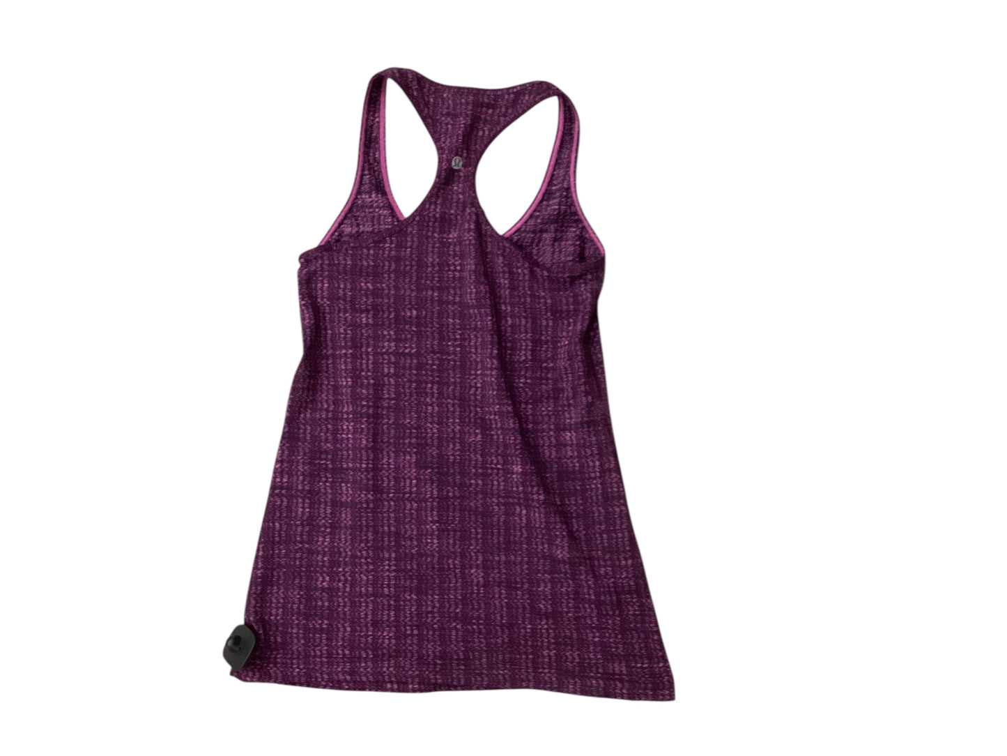 Athletic Tank Top By Lululemon In Pink, Size:M