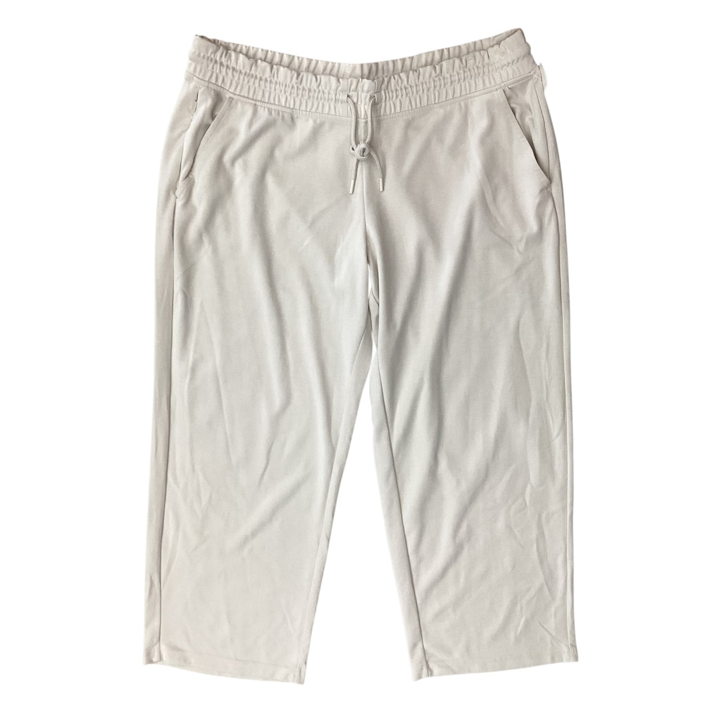 Athletic Pants By Athleta In Cream, Size:Xl
