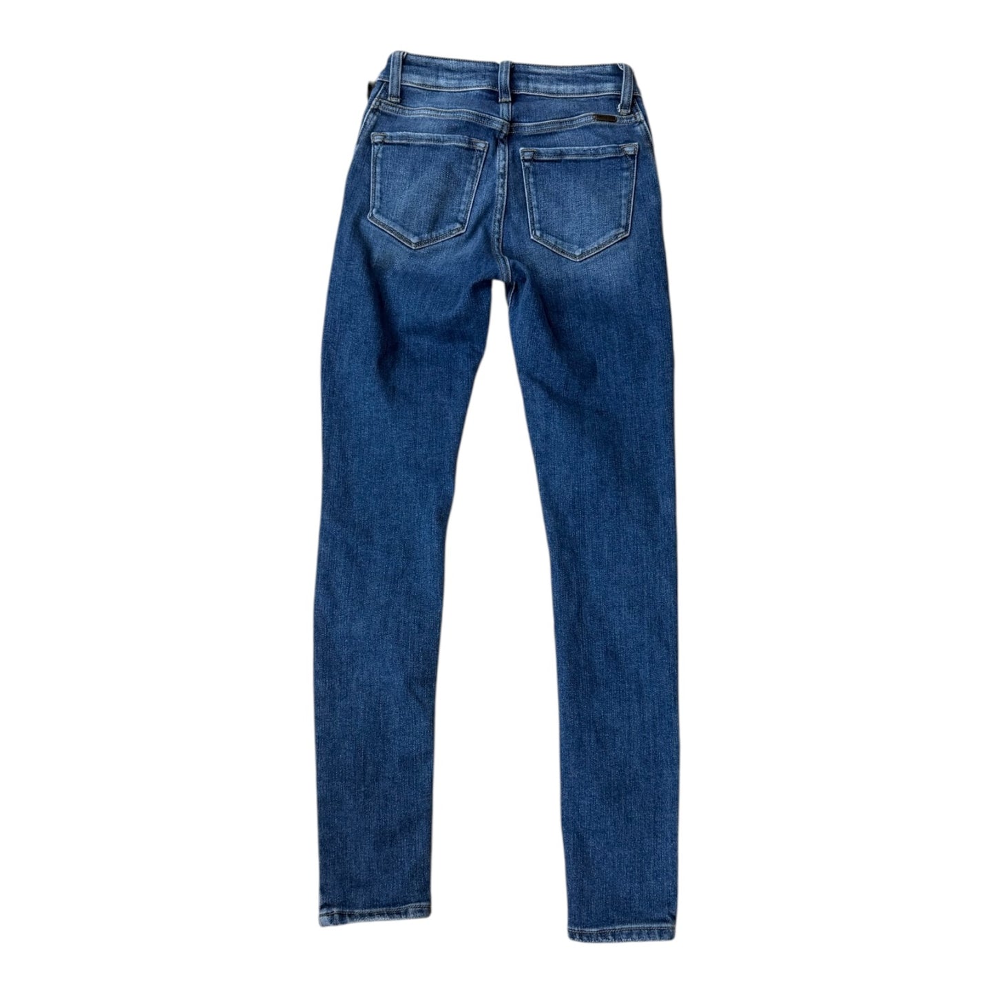 Jeans Skinny By Kancan In Blue Denim, Size:4