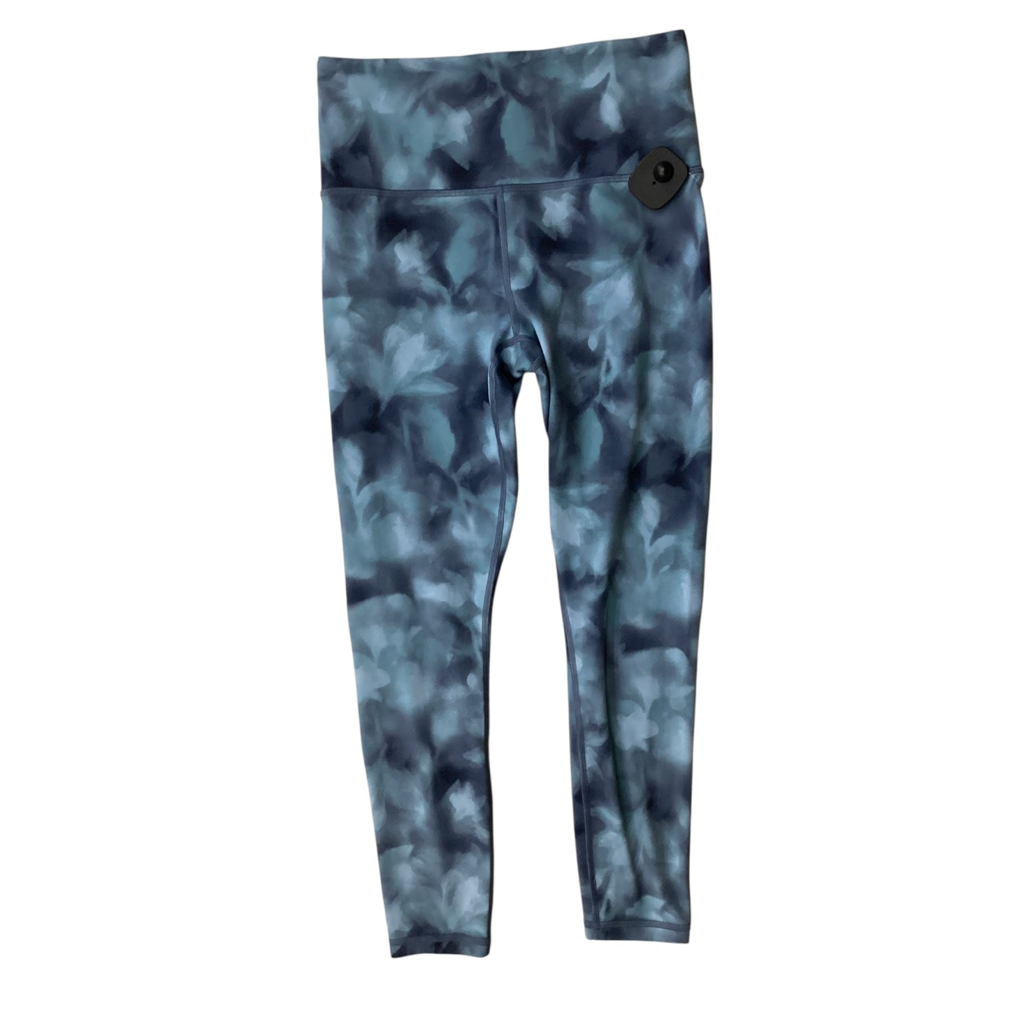 Athletic Leggings By Athleta In Blue & Green, Size:S