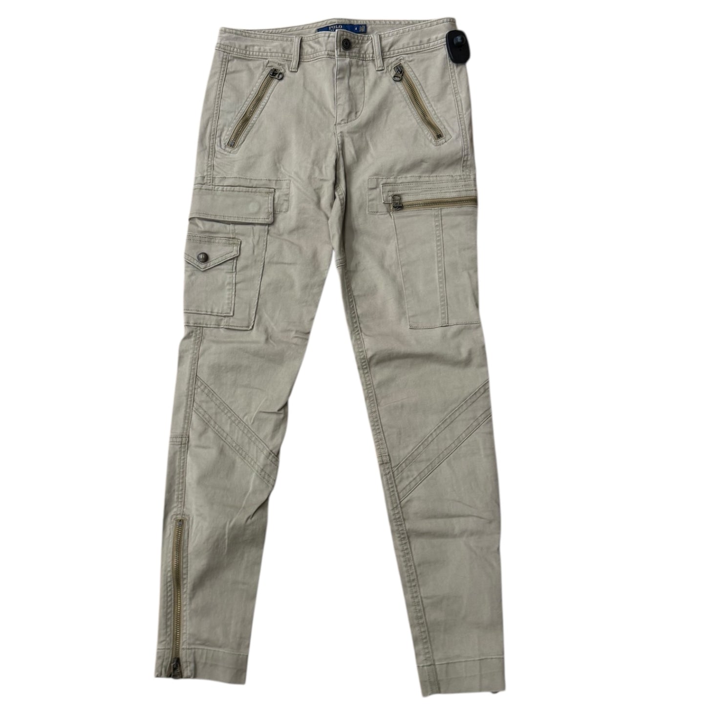 Pants Cargo & Utility By Ralph Lauren In Tan, Size:4