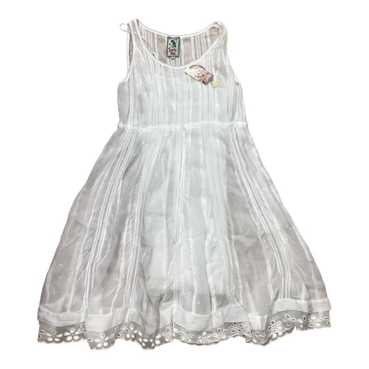 Dress Casual Midi By Johnny Was In White, Size:S
