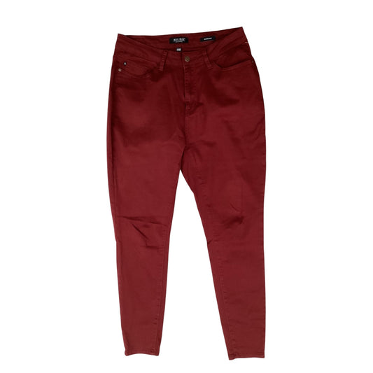 Jeans Skinny By Judy Blue In Red, Size:14