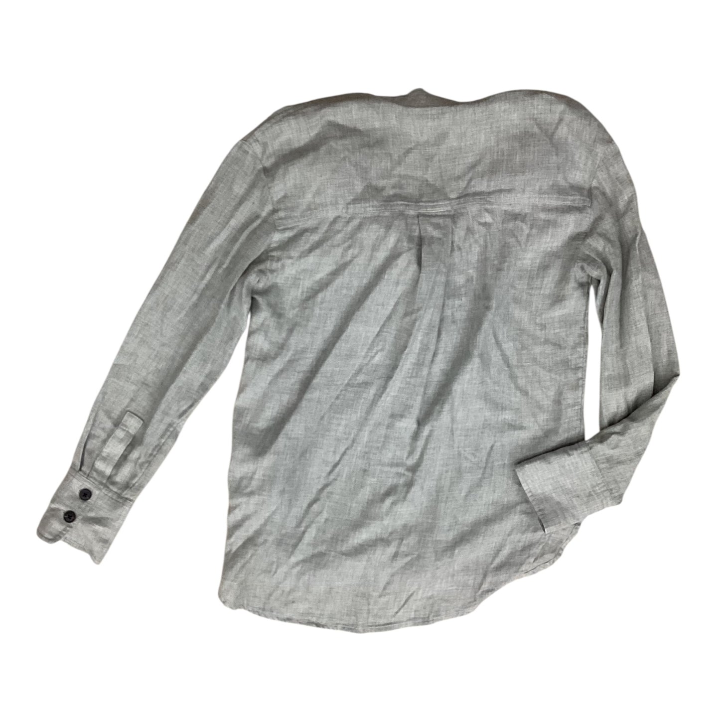 Blouse Ls By Madewell In Grey, Size:Xxs