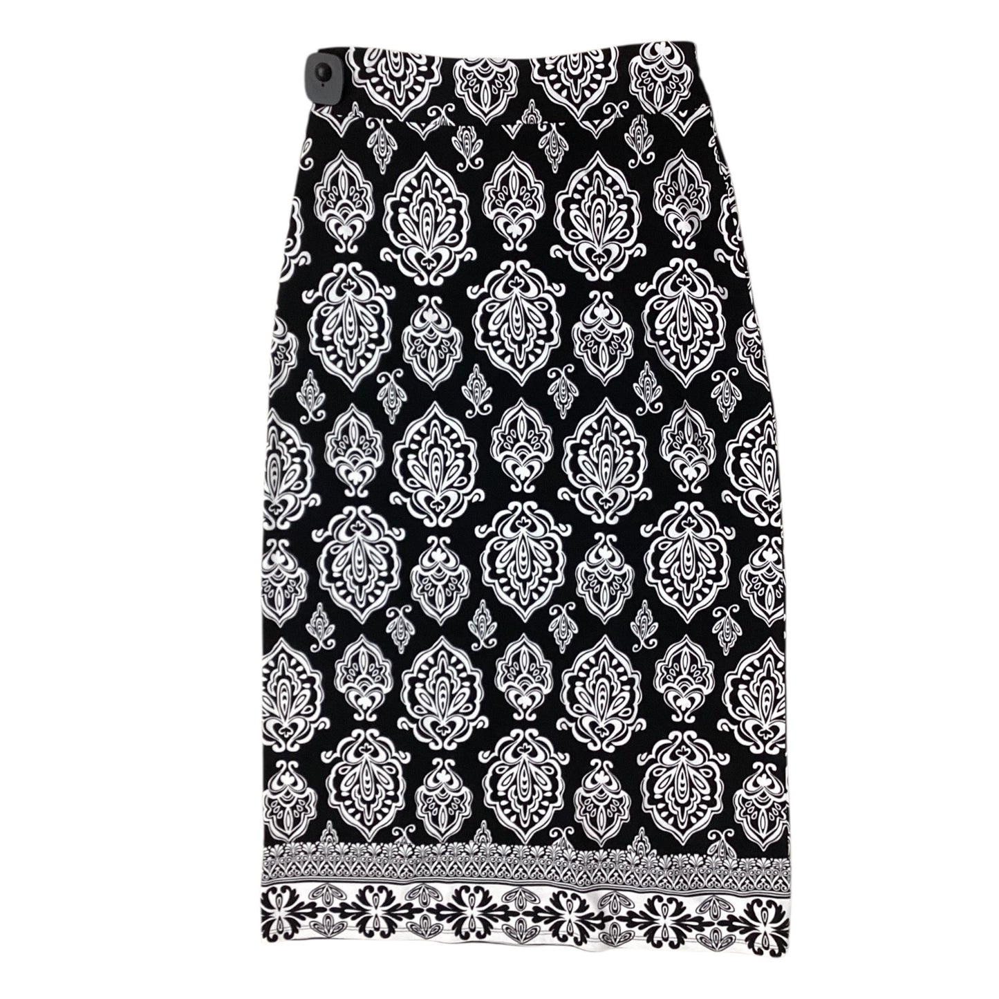 Skirt Maxi By White House Black Market In Black & White, Size:S