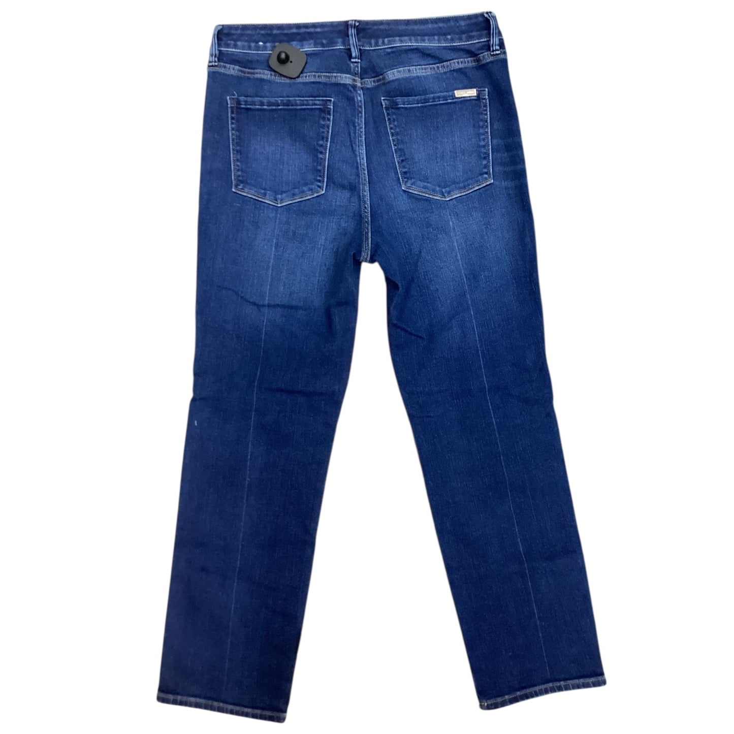 Jeans Cropped By White House Black Market In Blue Denim, Size:6