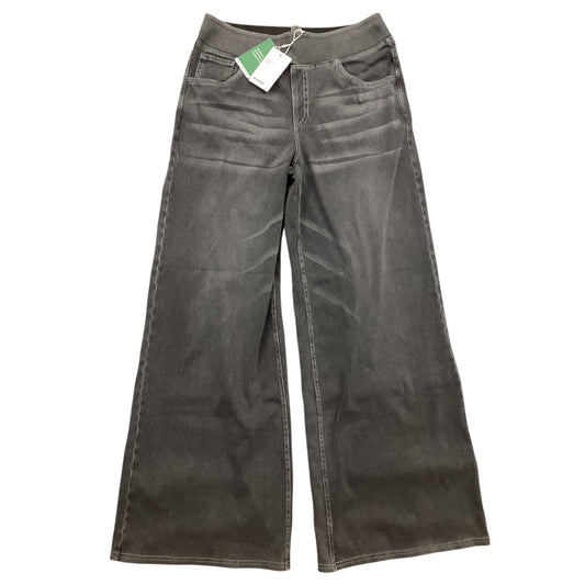 Jeans Wide Leg By Clothes Mentor In Black, Size:12