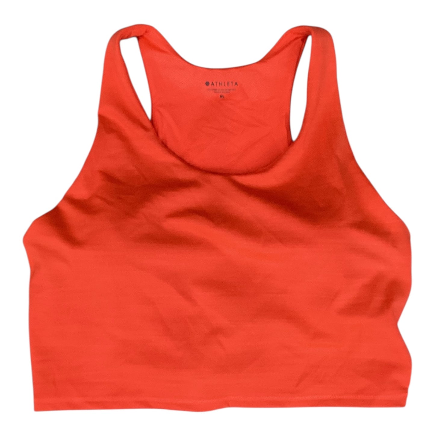 Athletic Bra By Athleta In Orange, Size:Xl
