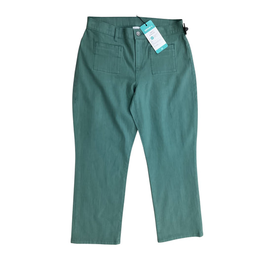 Jeans Straight By Cabi In Green, Size:8
