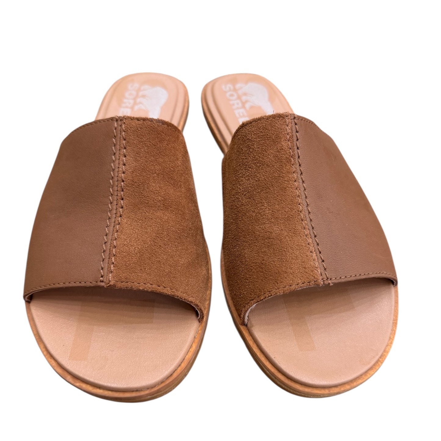 Sandals Flats By Sorel In Brown, Size:7.5