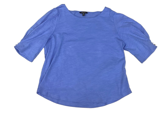 Top Ss By Ralph Lauren In Blue, Size:1X