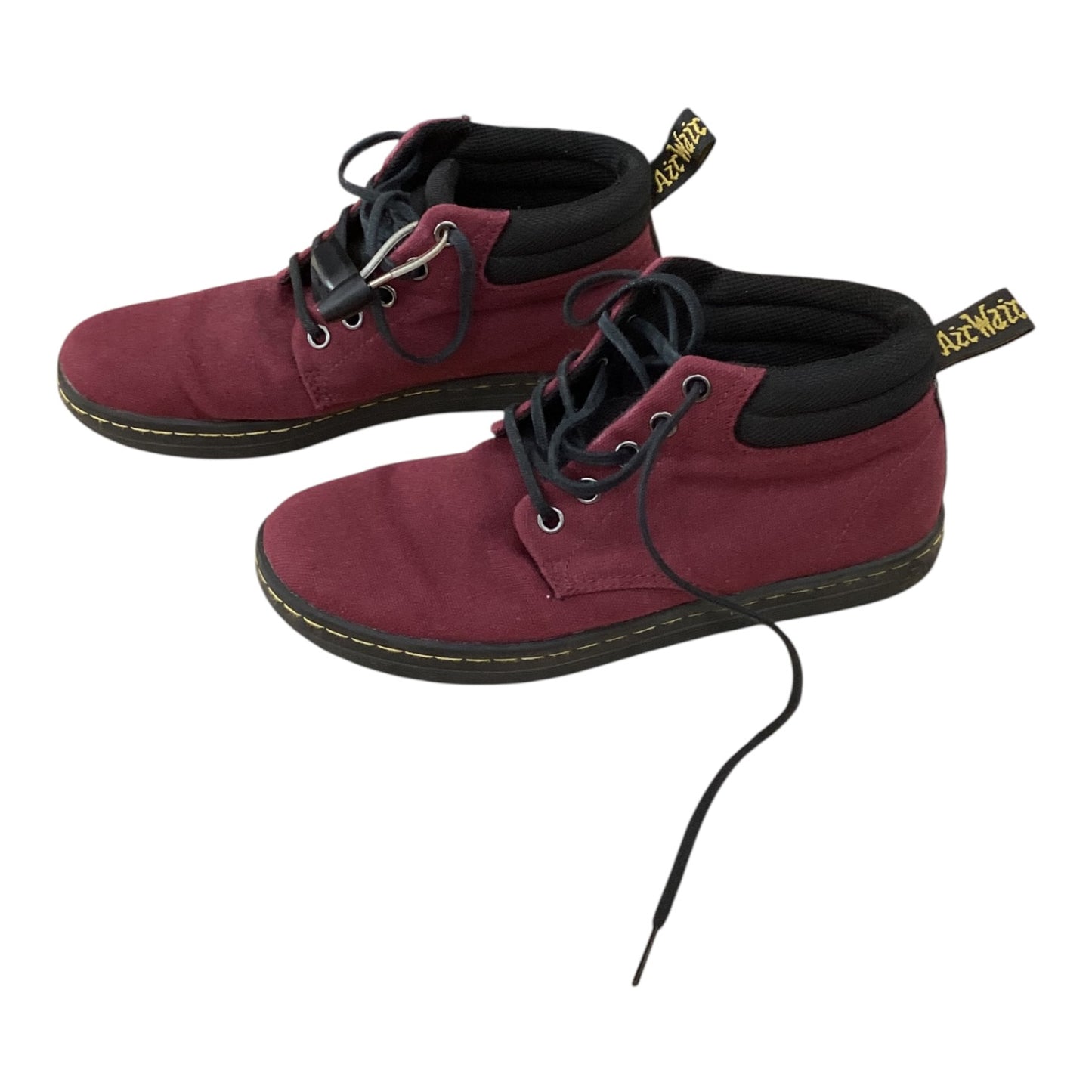 Shoes Sneakers By Dr Martens In Maroon, Size:7