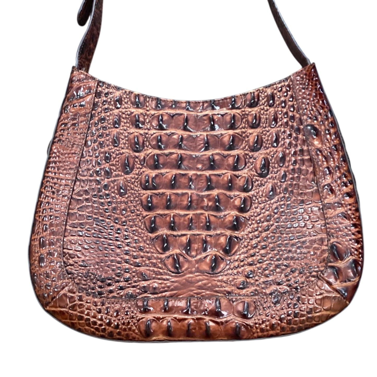 Handbag Designer By Brahmin In Animal Print, Size:Medium
