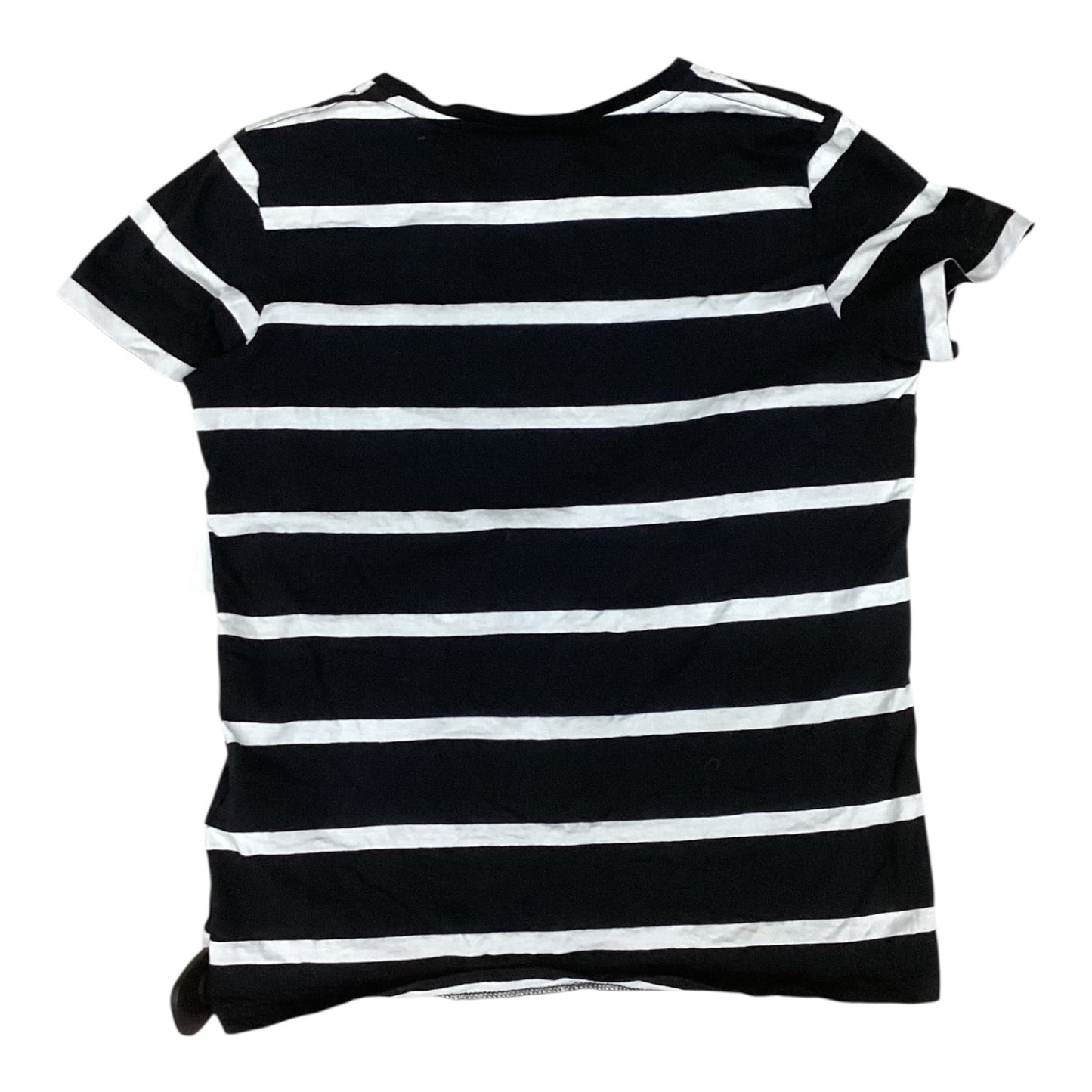 Top Ss By Polo Ralph Lauren In Black & White, Size:M